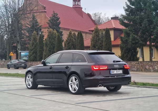 Audi A6 cena 62750 przebieg: 260000, rok produkcji 2012 z Wyszków małe 781